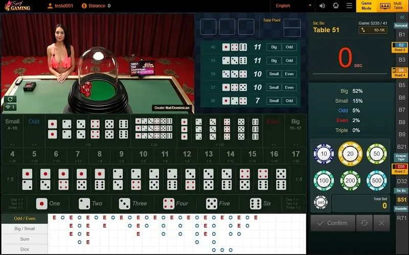 sexy baccarat sic bo