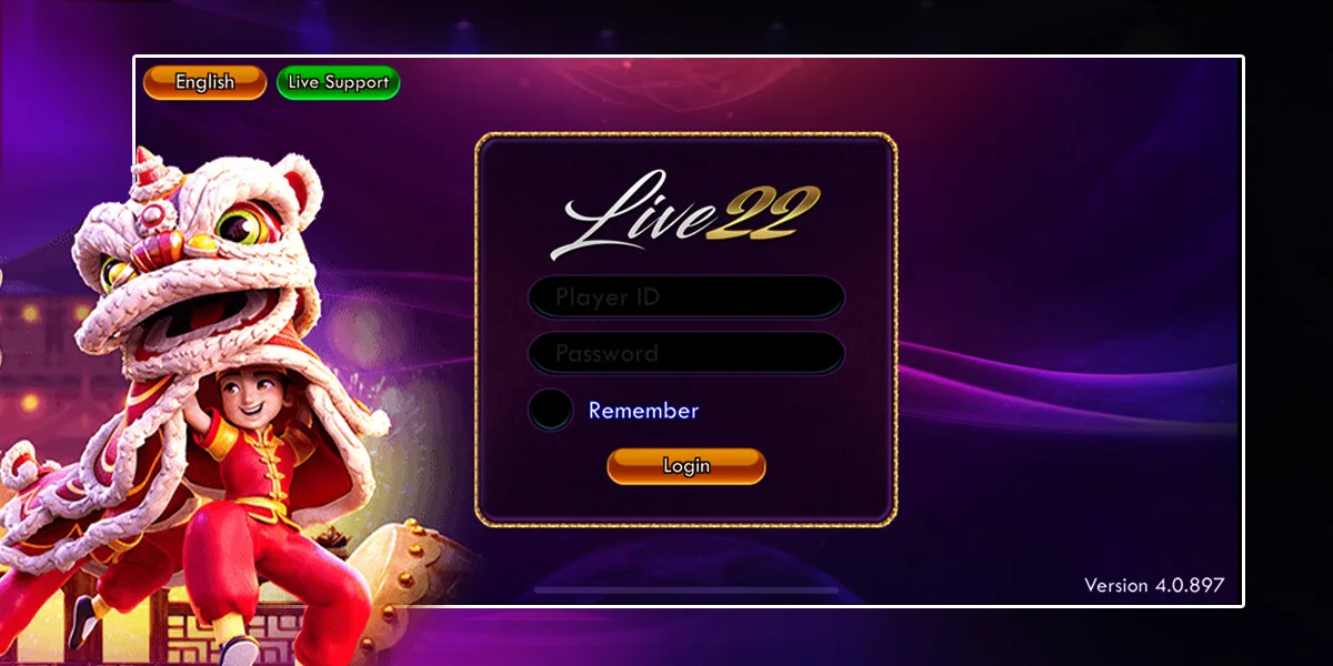 Live22 Login