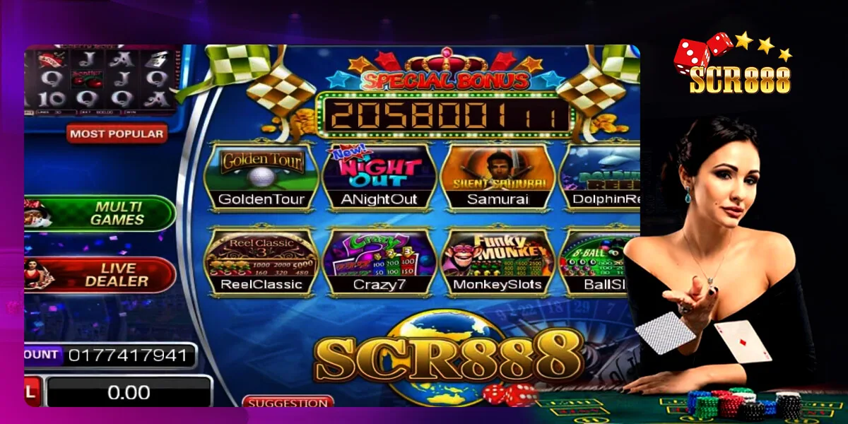 SCR888 Banner