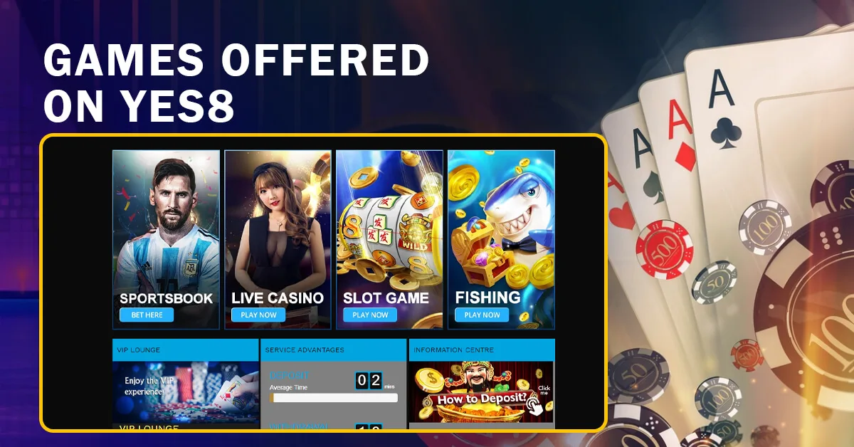 Games Offered on YES8