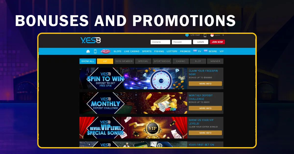 Bonuses and Promotions
