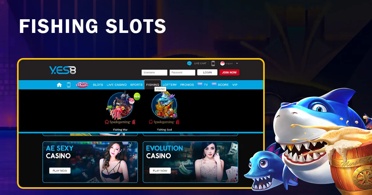Fishing slot