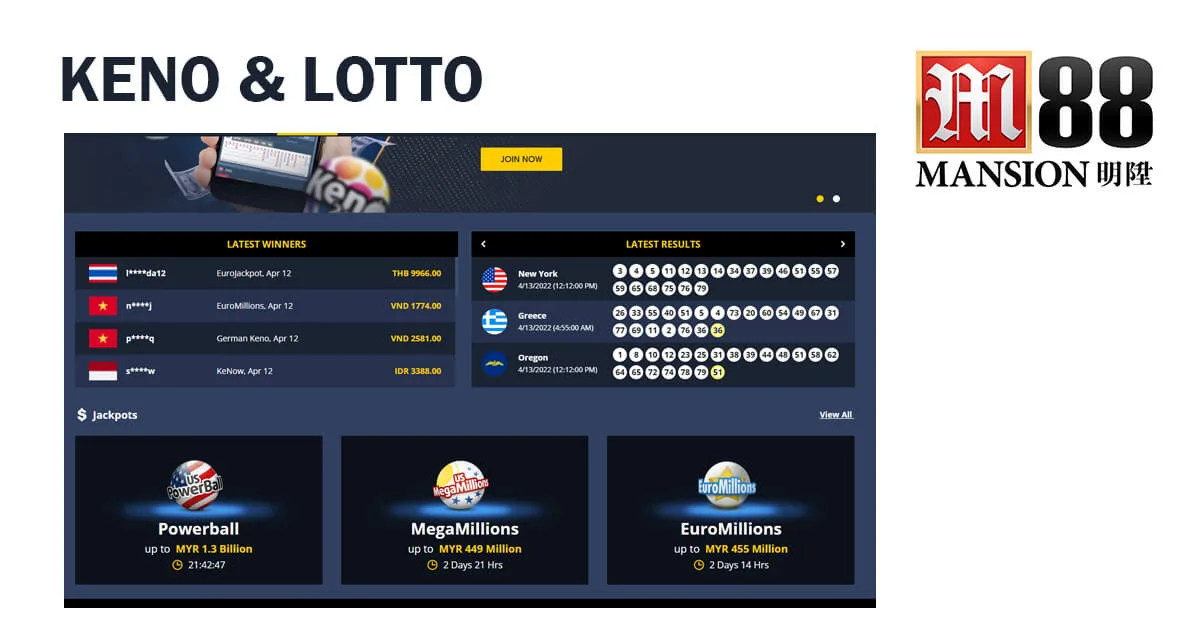 M88-Keno-&-Lotto