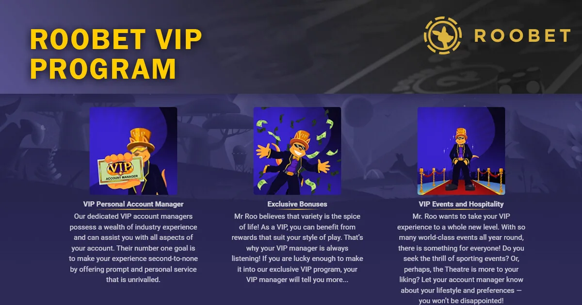 Roobet VIP Program