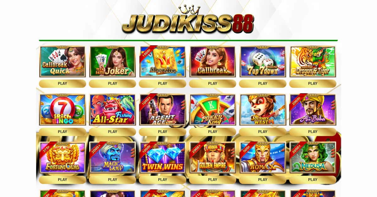 Games Available in JUDIKiss88