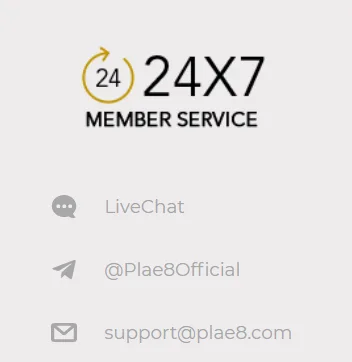 PLAE8 Customer Support
