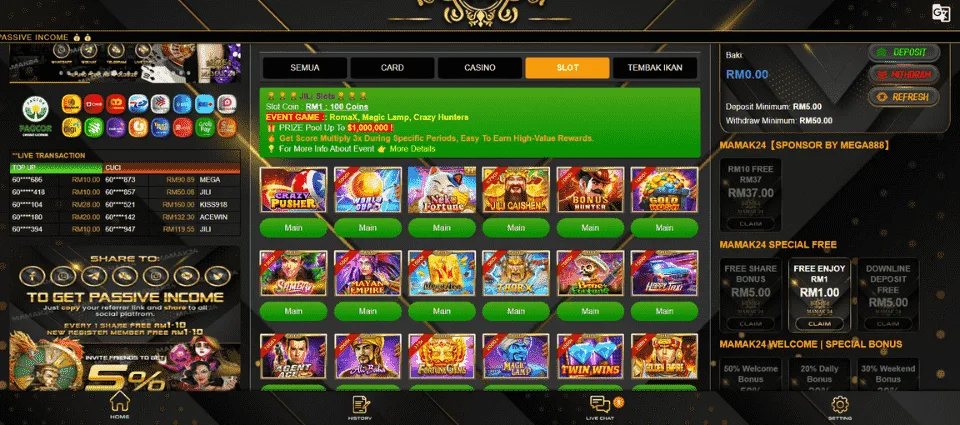 Mamak24 Slots