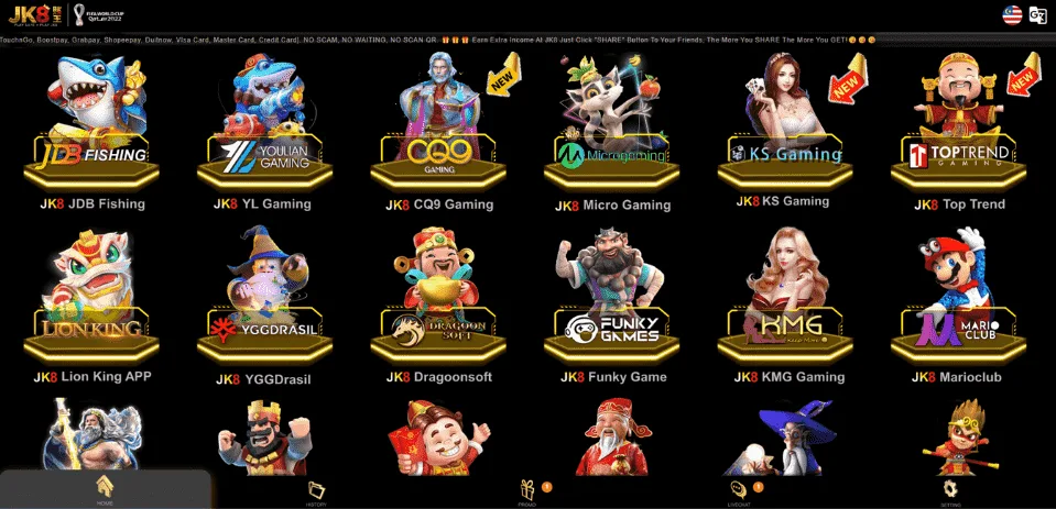 Judiking88 slot game