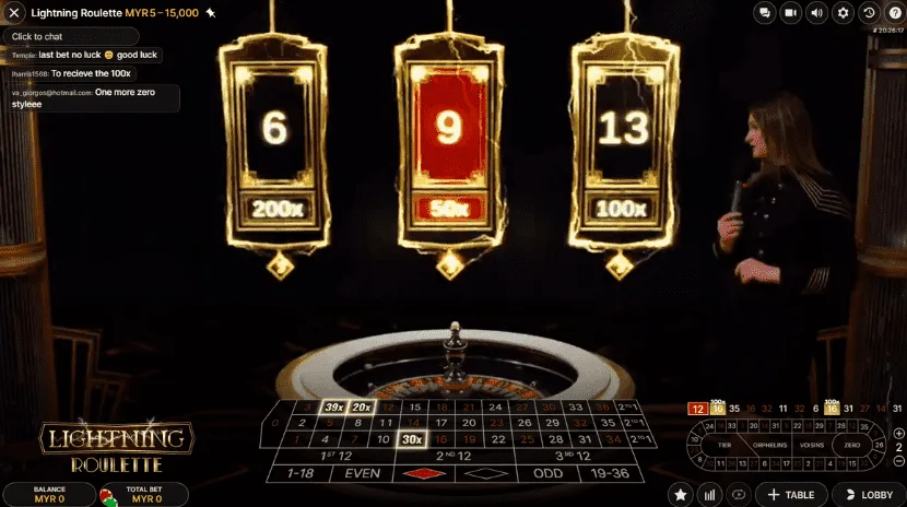 Lightning Roulette