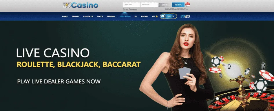 B9 Live Casino Singapore