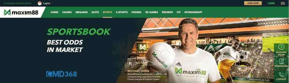 Maxim88 sports betting singapore