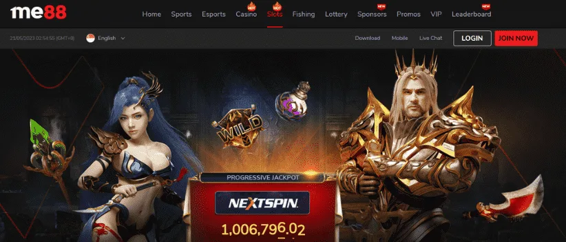 me88 online slot games Singapore