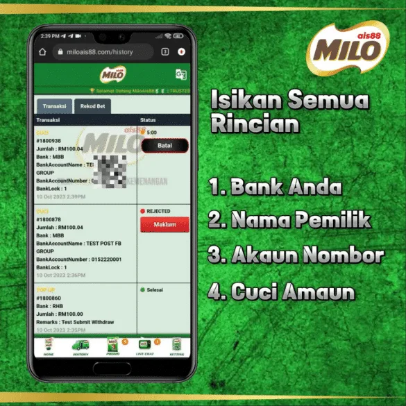 Miloais88 Registration Process
