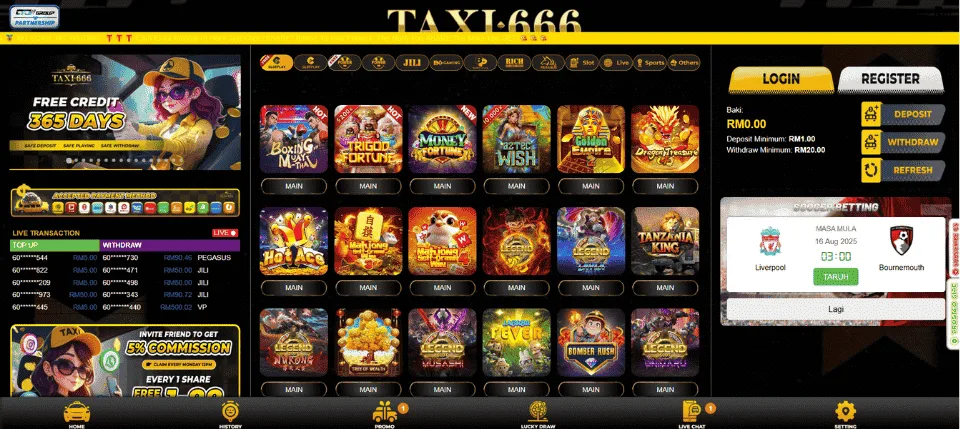 Taxi666 casino